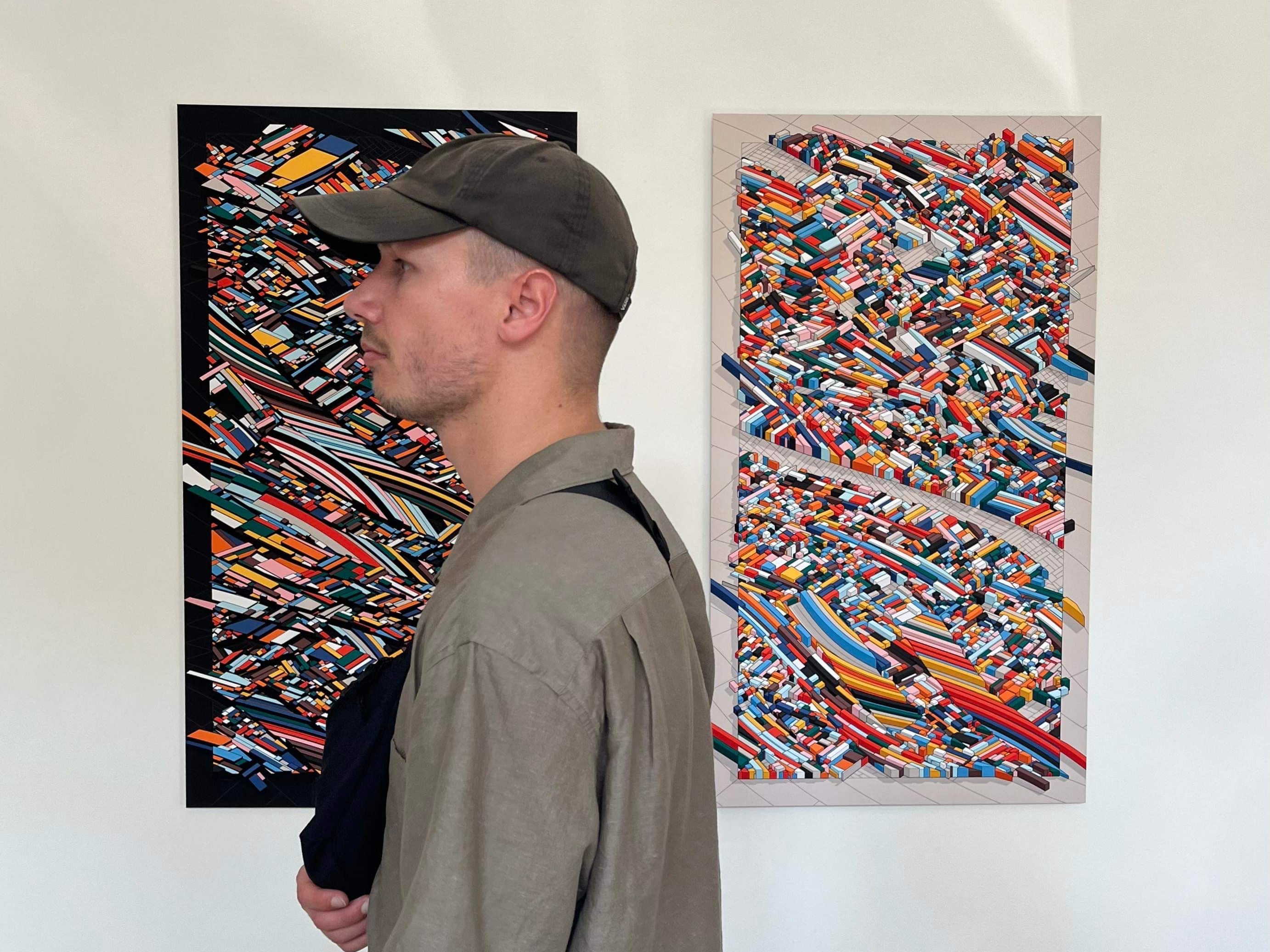 Photo by Axel Danielo at Galerie Data, Paris, 2023